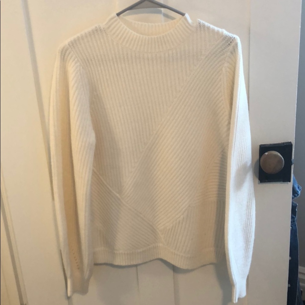Sezane cream sweater. Only worn once!!